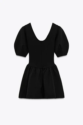 FITTED SKATER DRESS