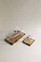 RECTANGULAR TRAY WITH LID