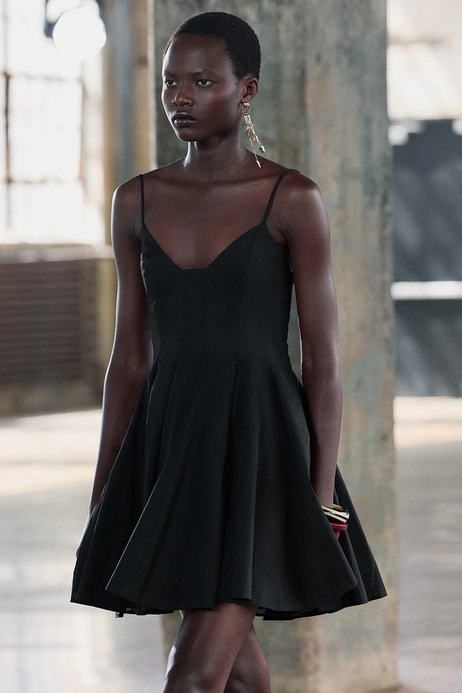 ZW COLLECTION SHORT POPLIN DRESS