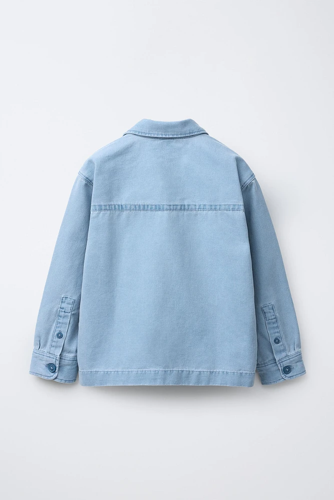 CANVAS OVERSHIRT
