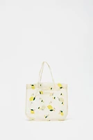 EMBROIDERED FABRIC BAG
