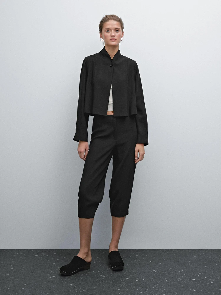 Pantalon balloon lin