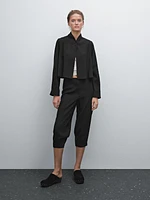 Pantalon balloon lin