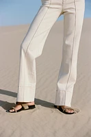 PANTALON BOOTCUT SURPIQÛRES