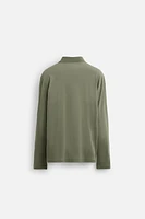 LIGHTWEIGHT COTTON POLO SHIRT