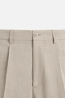 100% WOOL SUIT PANTS
