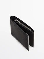 Nappa leather landscape wallet
