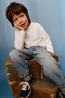 RIPPED BAGGY JEANS