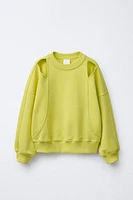 CUT OUT SWEATSHIRT