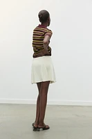 PLEATED SHORTS