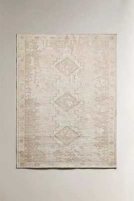 DIAMOND VINTAGE EFFECT AREA RUG