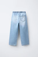 FLOWY STRAIGHT LEG JEANS