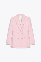 VESTE À BOUTONNAGE CROISÉ ET ÉPAULETTES