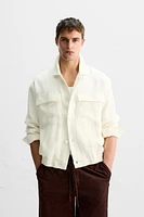 LIMITED EDITION 100% LINEN POCKET JACKET