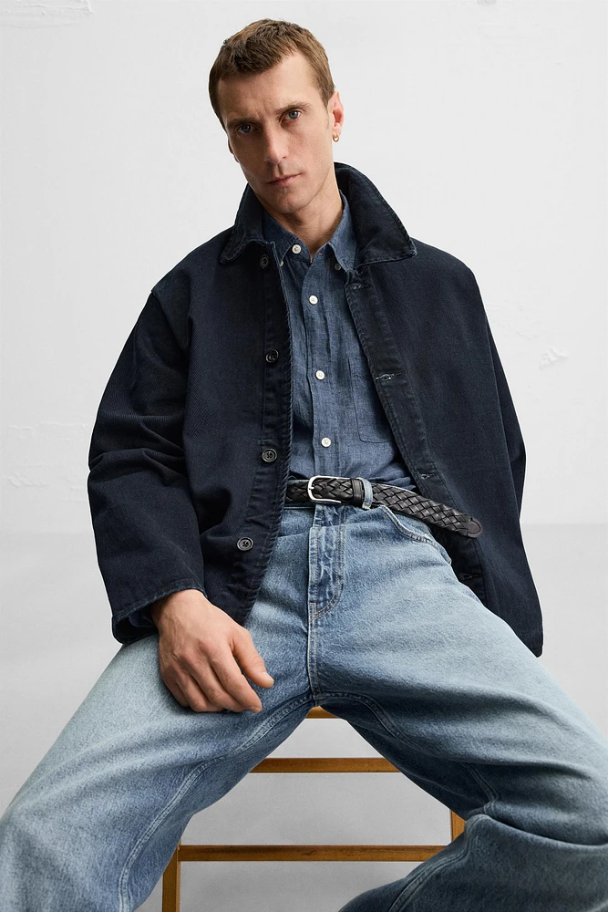 BOXY FIT DENIM JACKET
