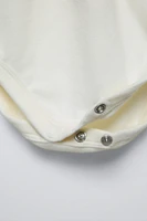 EMBROIDERED COLLAR BODYSUIT