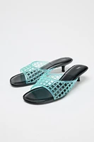 MULES KITTEN EFFET GOMME