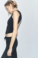 CONTOURING STRETCH FLARE PANTS