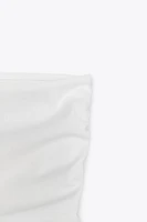 BALLOON STRAPLESS TOP