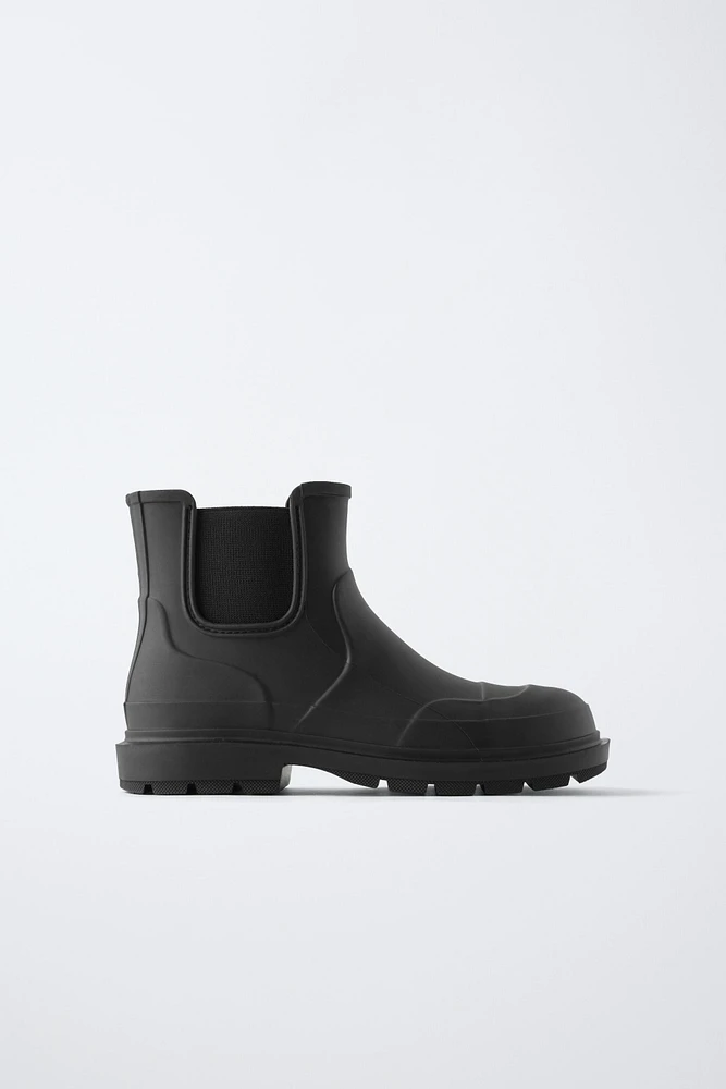ELASTIC RAIN BOOTS