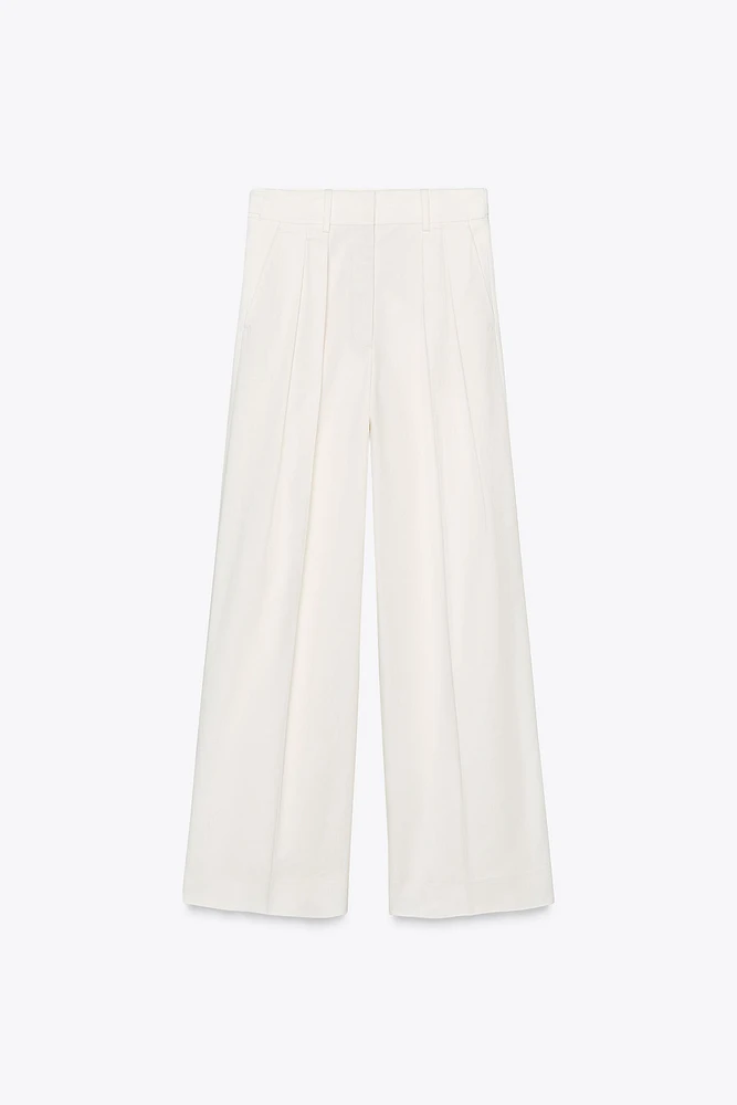 PANTALON À PINCES SERGÉ ZW COLLECTION