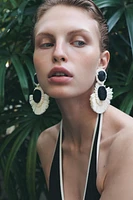 TEXTURED TWIST EARRINGS