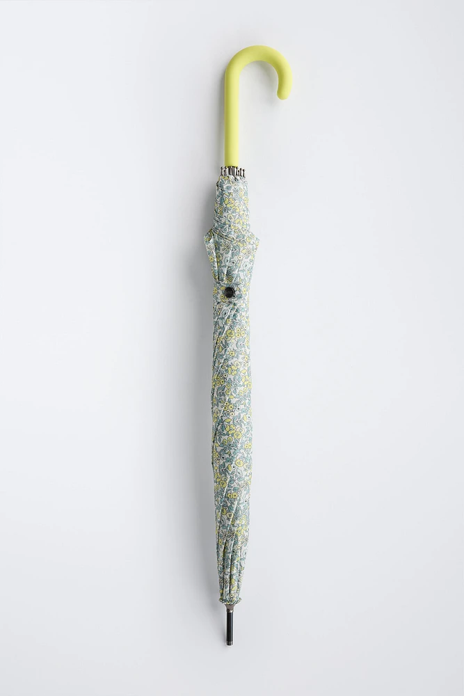 FLORAL PRINT UMBRELLA