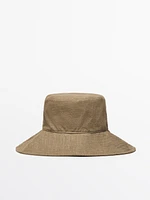Bucket hat with bow