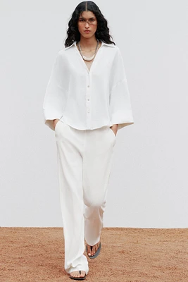 PANTALON FLUIDE DROIT