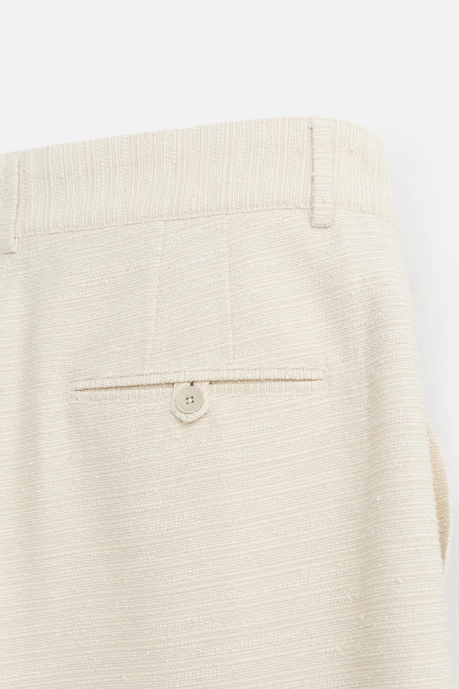 TEXTURED SHORTS