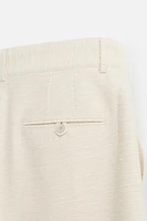 TEXTURED SHORTS