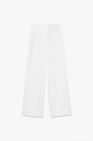 PANTALON LARGE 100 % LIN COLLECTION ZW