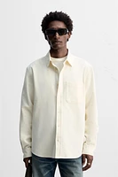 BRUSHED COTTON SHIRT