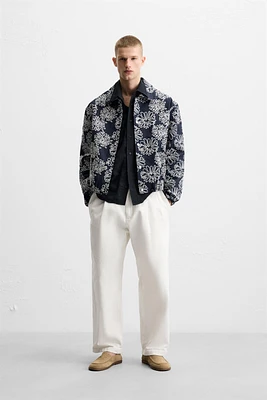 FLORAL EMBROIDERED JACKET