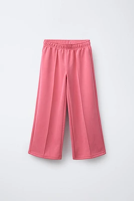 PANTALON À JAMBES LARGES SPORT
