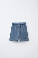 PLUSH LOGO SHORTS