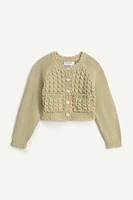 BRAIDED KNIT CARDIGAN LIMITED EDITION