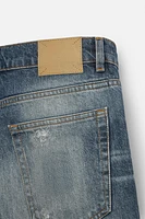 STRAIGHT ANKLE FIT JEANS