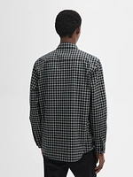 100% cotton regular fit check shirt