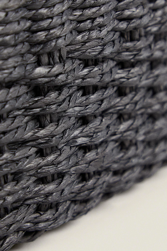 WOVEN PAPER BASKET