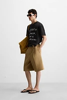 TEXT PRINT T-SHIRT