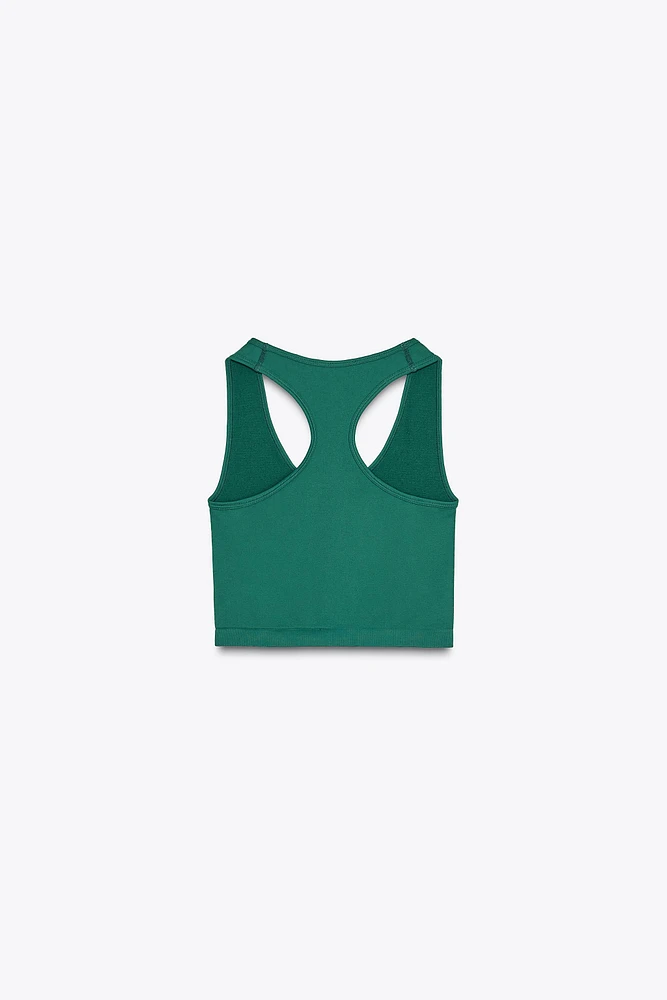 SEAMLESS CROP TOP