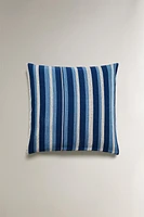 STRIPED THROW PILLOW COVER