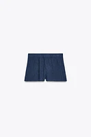 STRUCTURED FLOWY SHORTS