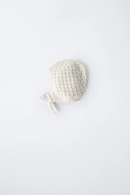 BONNET EN COTON SOIE