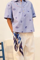 CHEMISE BRODERIE PAISLEY ÉDITION LIMITÉE