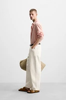 CHECKED COTTON-VISCOSE SHIRT