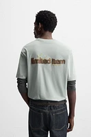 EMBROIDERED TEXT SHIRT