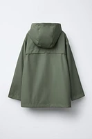 RUBBERIZED WATER REPELLENT PARKA