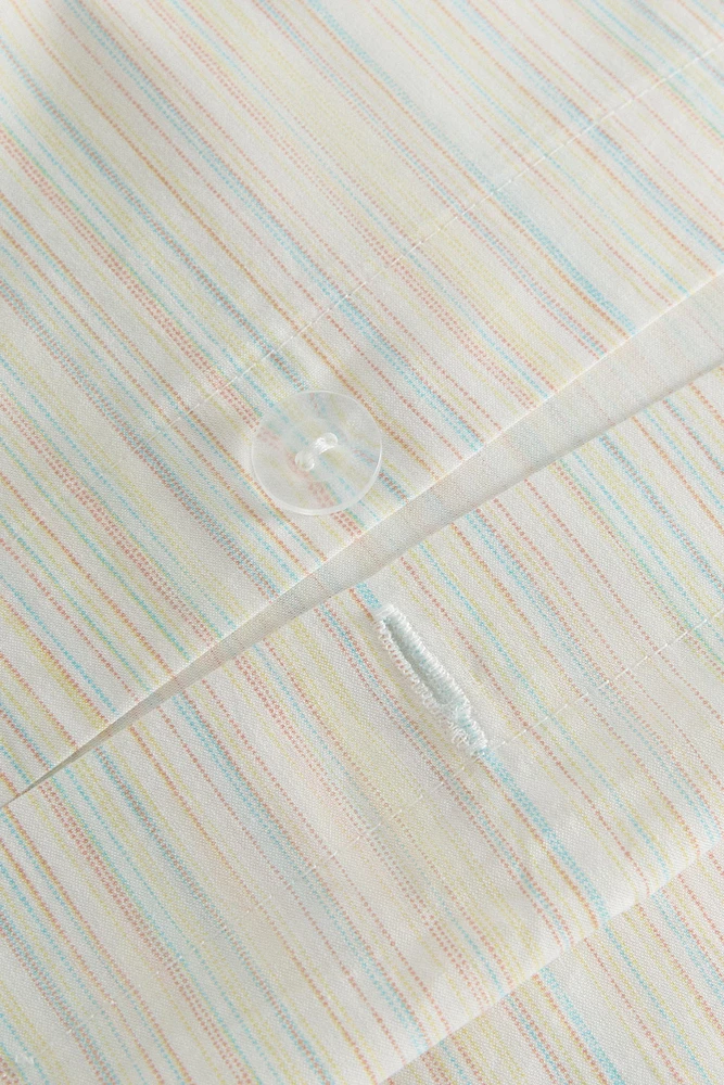 STRIPED DUVET COVER